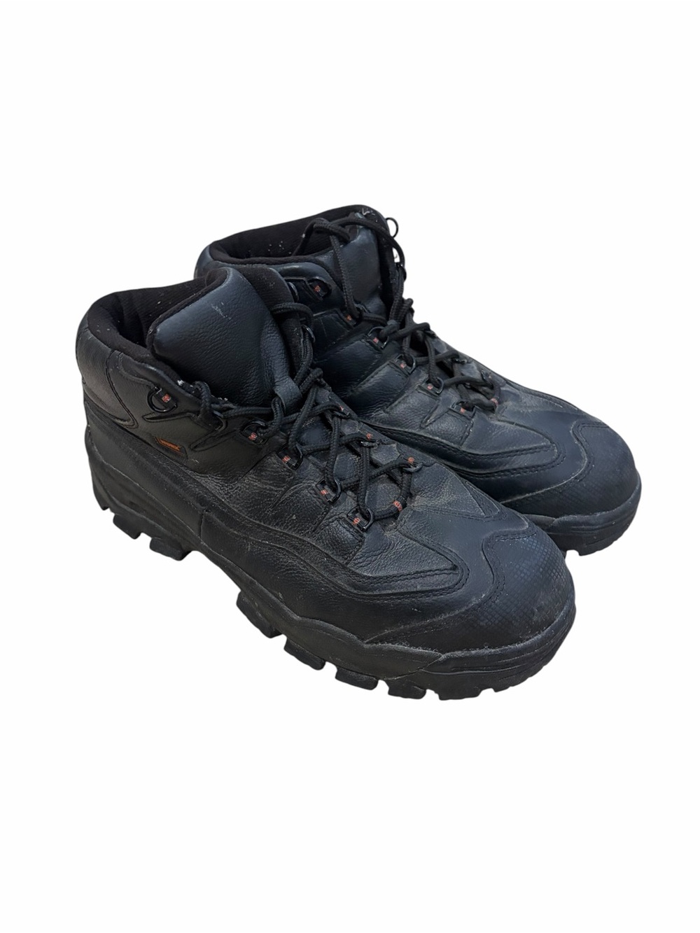 Worx by Red Wing Boots Safety Toe Shoes Men’s 14WW Black Leather NEED INSERTS